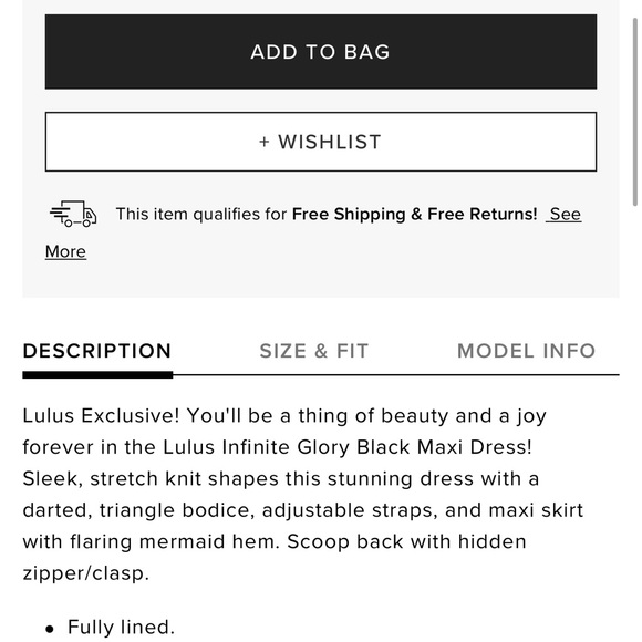 Infinite Glory Maxi Dress Lulus - Picture 9 of 11